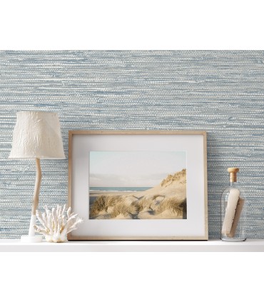 SC20912 -Isla Faux Jute Wallpaper-Seabrook Summer House