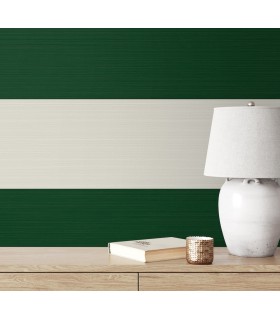 SC21004 - Dylan Striped Stringcloth Wallpaper-Seabrook Summer House