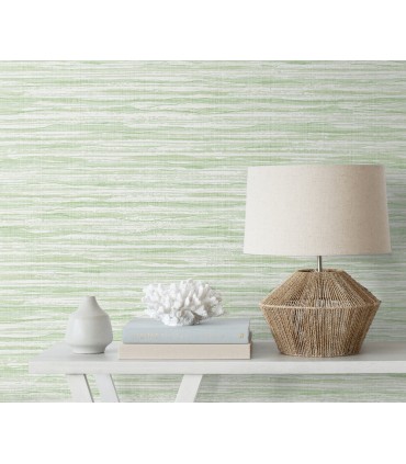 SC21104 - Skye Wave Stringcloth Wallpaper-Seabrook Summer House