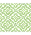 SC21304 - Talia Botanical Medallion Wallpaper-Seabrook Summer House