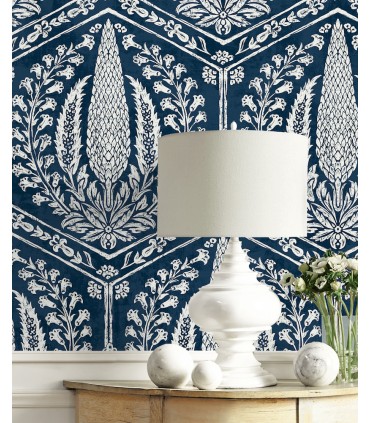 SC21412 - Cyrus Harvest Wallpaper-Seabrook Summer House