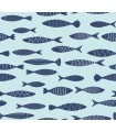 SC21502 - Bay Fish Wallpaper-Seabrook Summer House