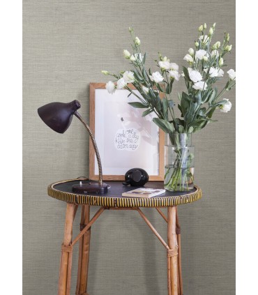 4143-24279 - Agave Stone Faux Grasscloth Wallpaper-Botanica