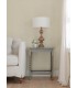 4143-26161 - Ashbee Taupe Faux Fabric Wallpaper-Botanica
