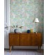 4143-22007 - Brittsommar Light Green Woodland Floral Wallpaper-Botanica