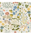 4143-22001 - Groh Green Floral Wallpaper-Botanica