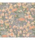 4143-22013 - Hava Coral Meadow Flowers Wallpaper-Botanica