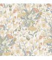 4143-22011 - Hava Neutral Meadow Flowers Wallpaper-Botanica