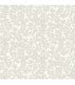 4143-34017 - Lindlöv Light Grey Leafy Vines Wallpaper-Botanica