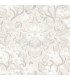 4143-22019 - Lisa Grey Floral Damask Wallpaper-Botanica