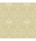 4143-34038 - Mara Yellow Tulip Ogee Wallpaper-Botanica