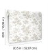RT7872- Anemone Toile Wallpaper-Toiles by York