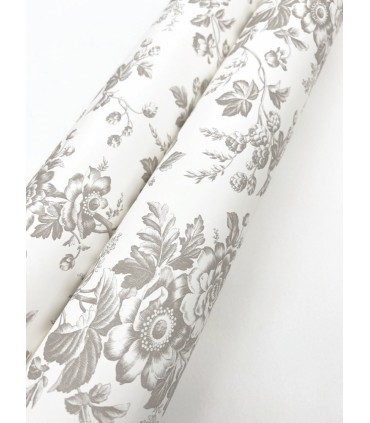 RT7872- Anemone Toile Wallpaper-Toiles by York