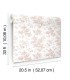 RT7874- Anemone Toile Wallpaper-Toiles by York