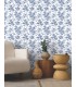 RT7873- Anemone Toile Wallpaper-Toiles by York
