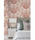 RT7814- Avian Fountain Toile Wallpaper-Toiles by York