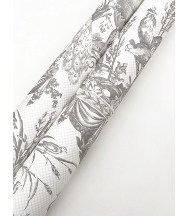 RT7815- Avian Fountain Toile Wallpaper-Toiles by York