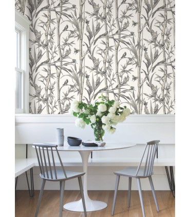 RT7836 - Bambou Toile Wallpaper-Toiles by York