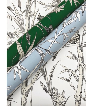 RT7834 - Bambou Toile Wallpaper-Toiles by York