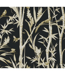 RT7834 - Bambou Toile Wallpaper-Toiles by York