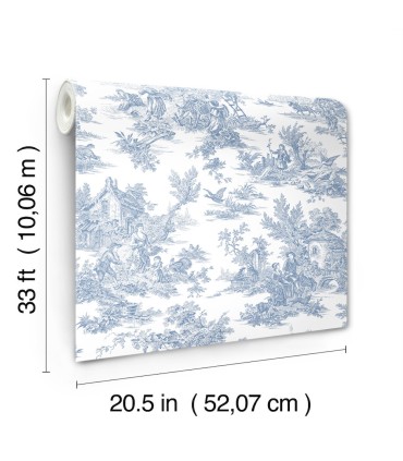 AT4229 - Campagne Toile Wallpaper-Toiles by York