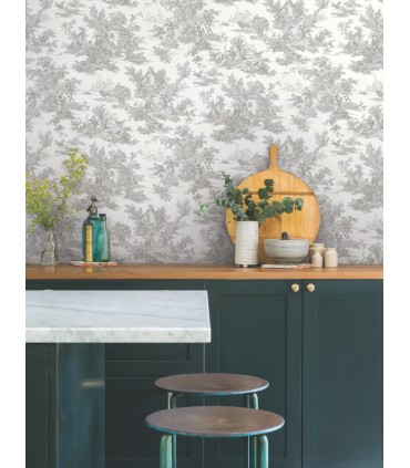 RT7940 - Campagne Toile Wallpaper-Toiles by York