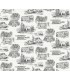 RT7861 - Modern Vista Toile Wallpaper-Toiles by York