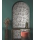 RT7892 - Mushroom Garden Toile Wallpaper-Toiles by York