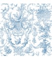 AT4241 - Old World Toile Wallpaper-Toiles by York