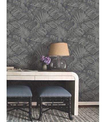 RT7923 - Palm Cove Toile Wallpaper-Toiles by York