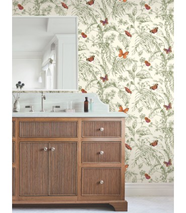 AF2027 - Papillon Wallpaper-Toiles by York
