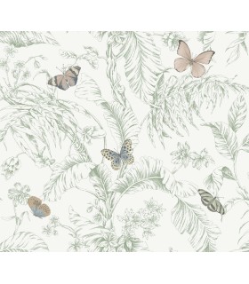 RT7930 - Papillon Wallpaper-Toiles by York