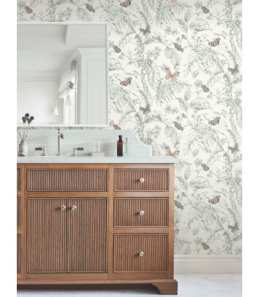 RT7930 - Papillon Wallpaper-Toiles by York