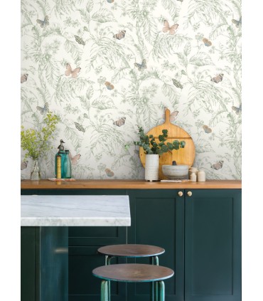 RT7930 - Papillon Wallpaper-Toiles by York