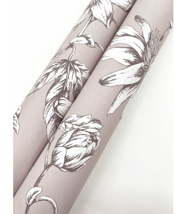RT7851 - Passion Flower Toile Wallpaper-Toiles by York