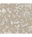 RT7852 - Passion Flower Toile Wallpaper-Toiles by York