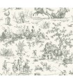 GR5922 - Seasons Toile Wallpaper-Toiles by York
