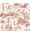 GR5925 - Seasons Toile Wallpaper-Toiles by York