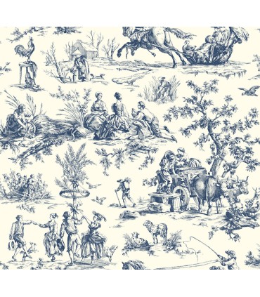 AF2000 - Seasons Toile Wallpaper-Toiles by York