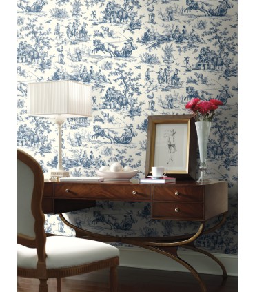 AF2000 - Seasons Toile Wallpaper-Toiles by York