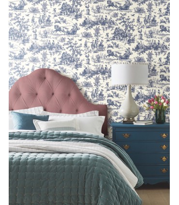 AF2000 - Seasons Toile Wallpaper-Toiles by York