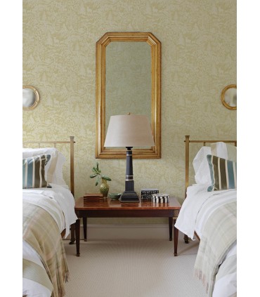 3125-72322 - Alrick Mustard Forest Venture Wallpaper-Kinfolk