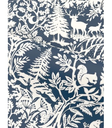 3125-72324 - Alrick Navy Forest Venture Wallpaper-Kinfolk