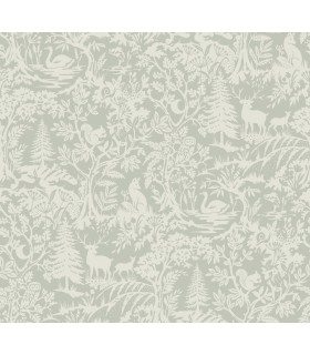 3125-72323 - Alrick Sage Forest Venture Wallpaper-Kinfolk