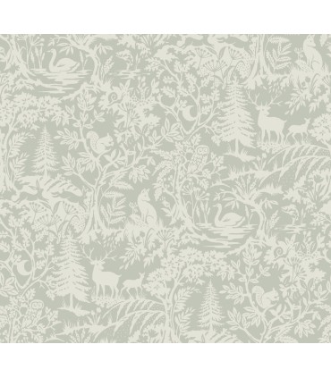 3125-72323 - Alrick Sage Forest Venture Wallpaper-Kinfolk