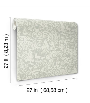 3125-72323 - Alrick Sage Forest Venture Wallpaper-Kinfolk