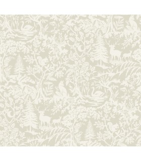 3125-72325 - Alrick Taupe Forest Venture Wallpaper-Kinfolk