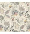 3125-72304 - Bohemian Grey Jacobean Wallpaper-Kinfolk