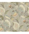 3125-72301 - Bohemian Taupe Jacobean Wallpaper-Kinfolk