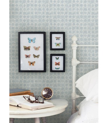 3125-72305 - Button Block Blue Geometric Wallpaper-Kinfolk